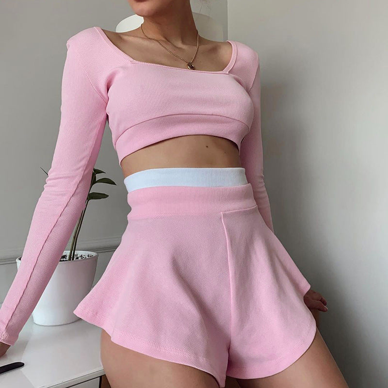 New Women's Fashion Suit Two Piece Set