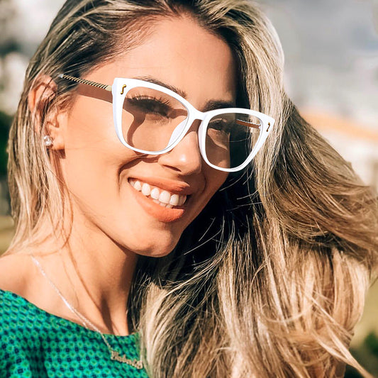 Trend Fashion Retro Metal Flat Mirror Optical Glasses Frame Hipster Frame Mirror Fashion Sunglasses