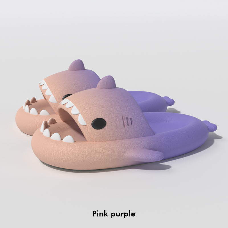 Gradient Shark Slippers women's Home Bathroom Non-slip