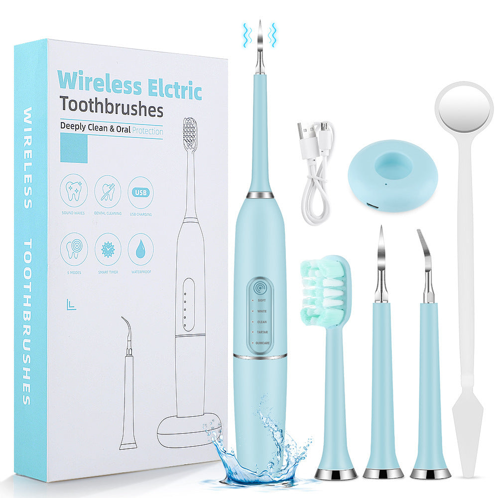 Portable electric tooth cleaner