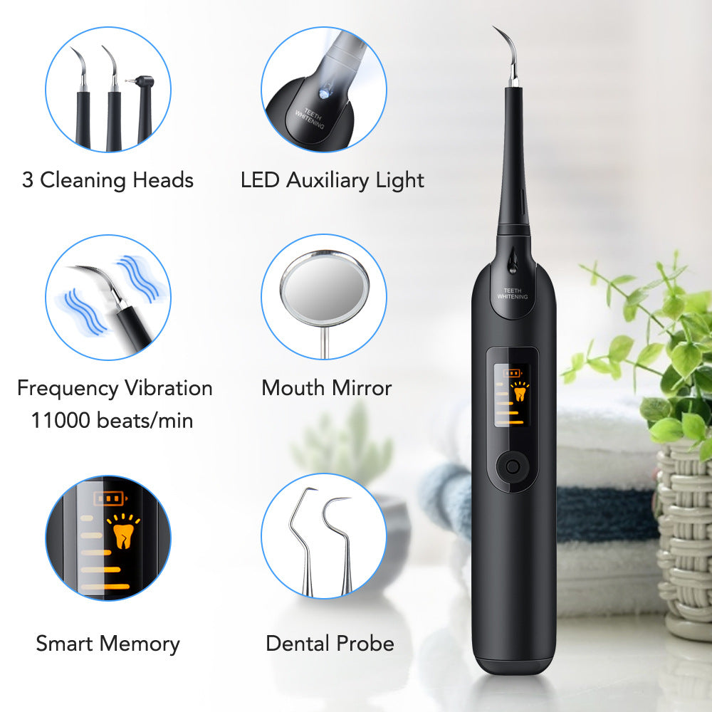 Portable electric tooth cleaner