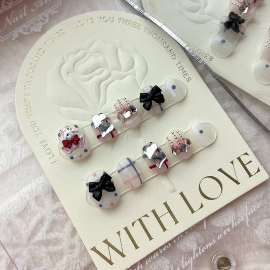 Handmade Real Shot Nail Stickers