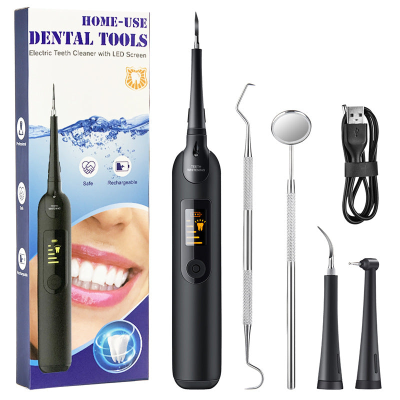 Portable electric tooth cleaner