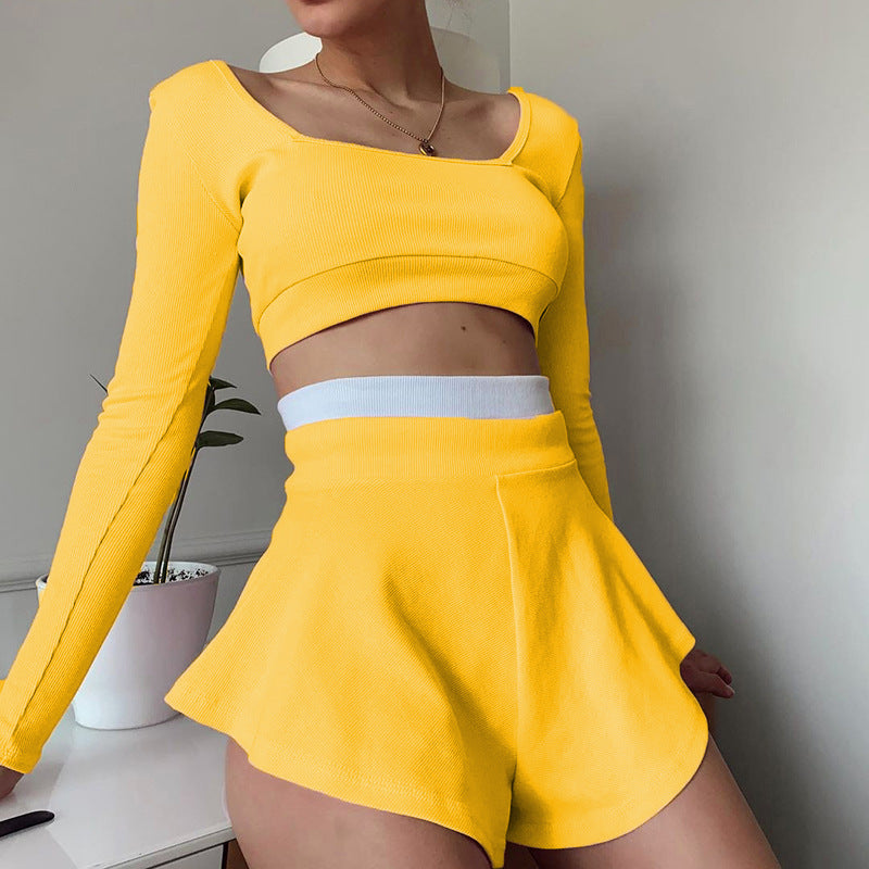 New Women's Fashion Suit Two Piece Set
